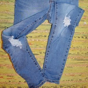 Ashley Mason Distressed Jeans